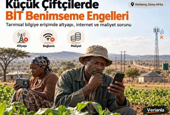 Mahikeng, Kuzeybatı Eyaleti'nde Küçük Ölçekli Çiftçilerin Tarımsal Bilgiye Erişim İçin Bilgi ve İletişim Teknolojilerini Benimsemesinin Önündeki Engeller