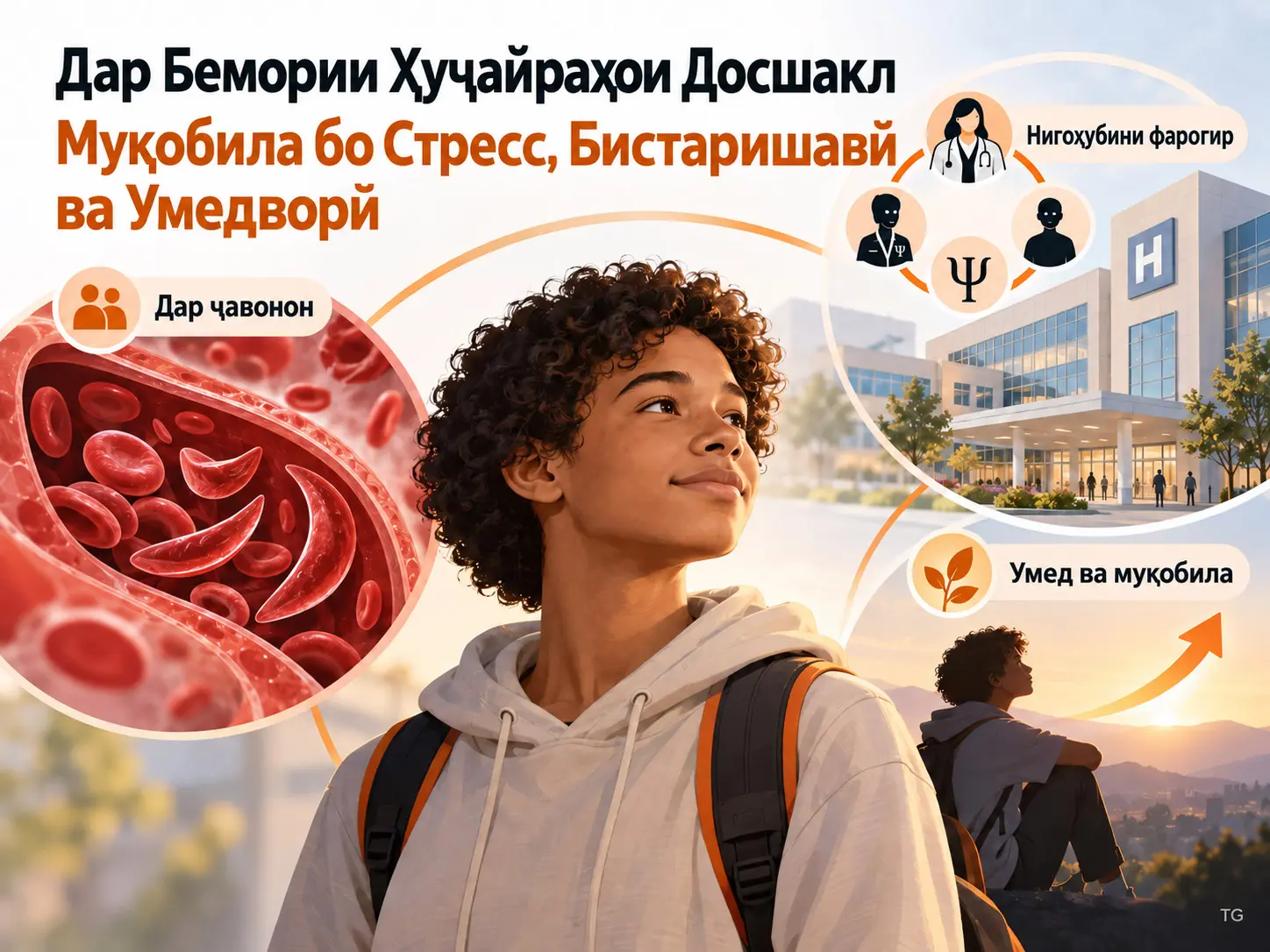 Малакаҳои Муқобила бо Стресс, Бистаришавӣ ва Умедворӣ дар Ҷавонони Дорои Бемории Ҳуҷайраҳои Досшакл: Таҷрибаи Маркази Минтақавии Фарогири Педиатрӣ