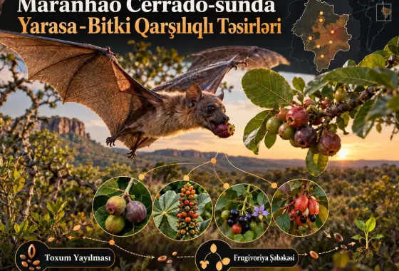 Maranhão Cerrado-sunda Yarasa–Bitki Qarşılıqlı Təsirlərinin Aşkarlanması