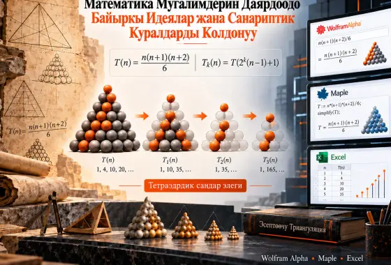 Математика Мугалимдерин Даярдоодо Байыркы Идеялар жана Санариптик Куралдарды Колдонуу