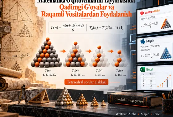 Matematika Oʻqituvchilarini Tayyorlashda Qadimgi Gʻoyalar va Raqamli Vositalardan Foydalanish