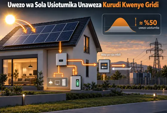 Mbadala kwa Tarifa za Juu za Nishati: Kutathmini Uwezo Usiotumika katika Mifumo Midogo ya Sola Iliyounganishwa kwenye Gridi