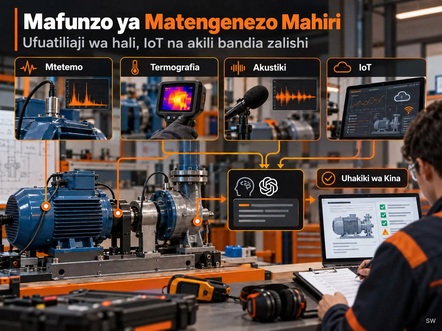 Mbinu ya Elimu Inayotegemea Umahiri kwa Matengenezo Mahiri: Ujumuishaji wa Ufuatiliaji wa Hali, IoT na Akili Bandia Zalishi