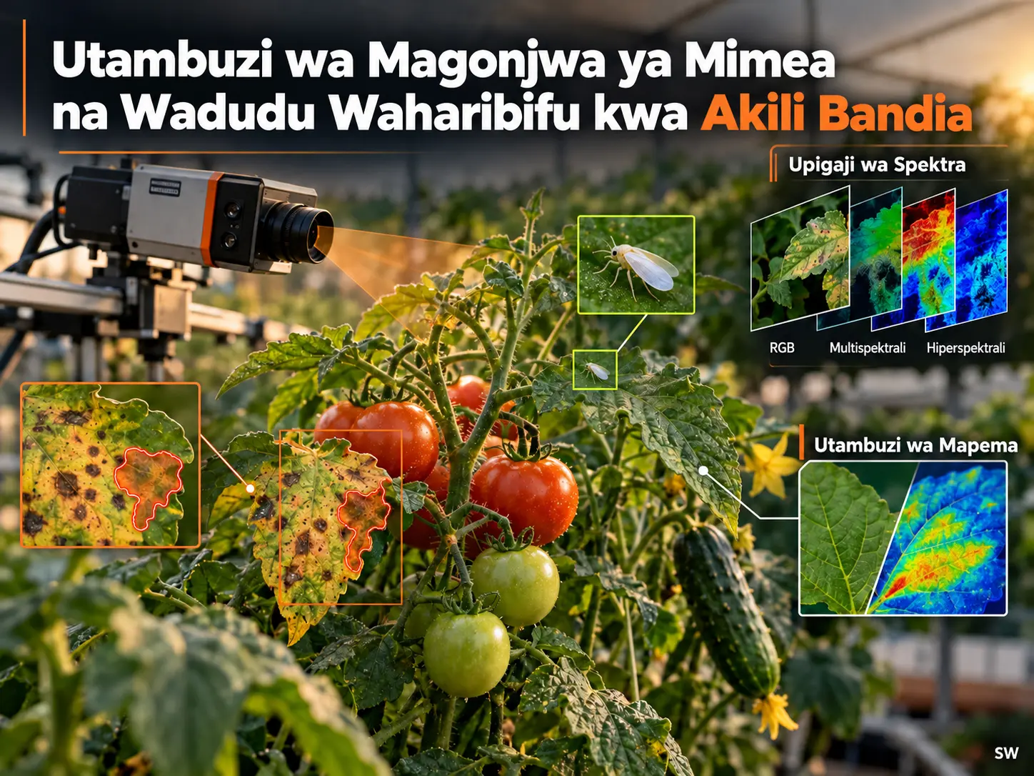Mbinu za Akili Bandia katika Utambuzi wa Magonjwa ya Mimea na Wadudu Waharibifu: Mapitio