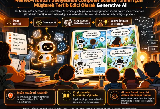 Mekteb-i İbtidâʾî Seviyesinde Computer Science Taʿlîmi İçün Müşterek Tertîb Edici Olarak Generative AI