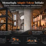 Memarlıqda Adaptiv Təkrar İstifadənin Müasir Formaları: Tarixi Abidələrdən Müvəqqəti Müdaxilələrə
