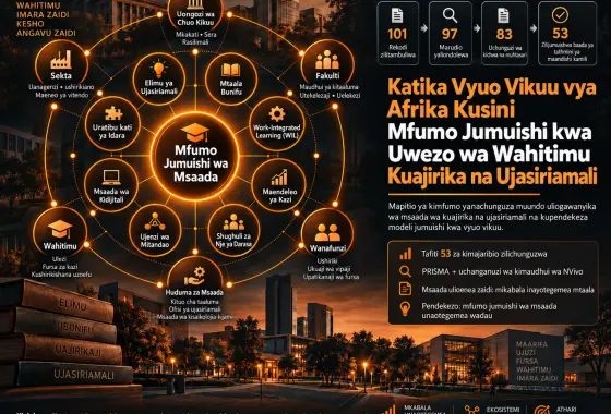 Mfumo Jumuishi wa Kuimarisha Uwezo wa Wahitimu Kuajirika na Ujasiriamali katika Vyuo Vikuu vya Afrika Kusini: Mapitio ya Kimfumo