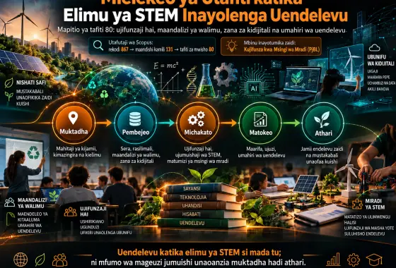 Mielekeo ya Utafiti katika Elimu ya STEM Inayolenga Uendelevu
