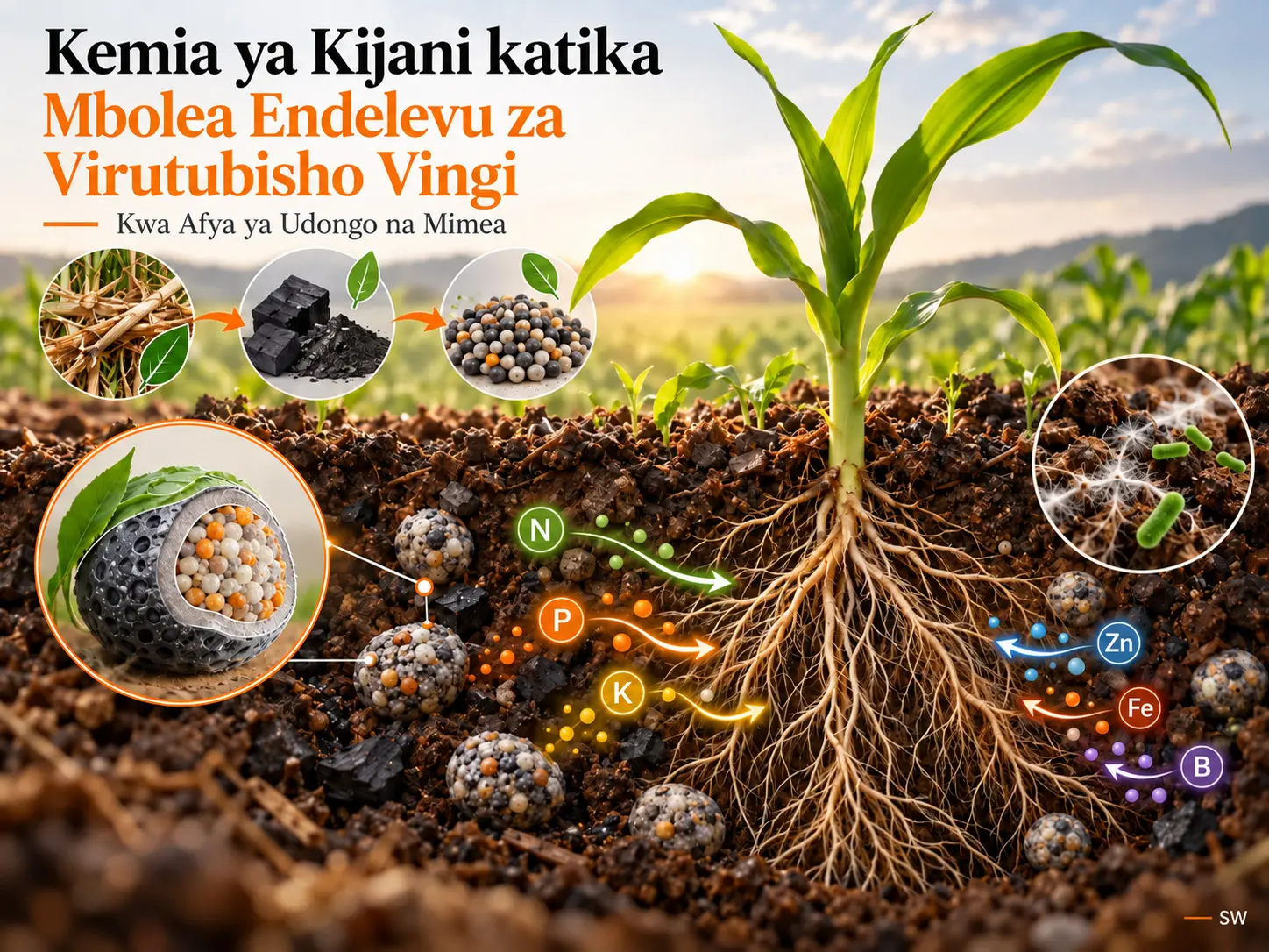 Mikakati ya Kemia ya Kijani katika Uundaji wa Mbolea Endelevu za Virutubisho Vingi kwa Kuboresha Afya ya Udongo na Mimea