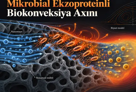 Mikrobial Ekzoprotein Aktivliyi Olan Biokonveksiya Axını üçün İkiölçülü Darcy–Forchheimer Riyazi Modeli