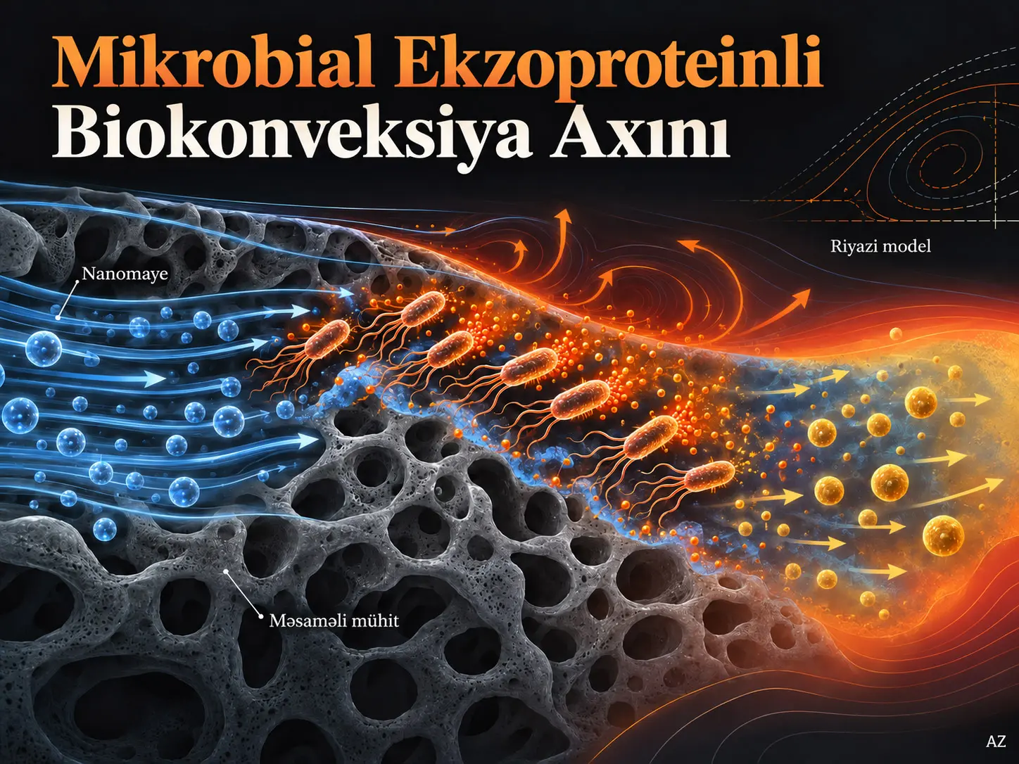 Mikrobial Ekzoprotein Aktivliyi Olan Biokonveksiya Axını üçün İkiölçülü Darcy–Forchheimer Riyazi Modeli