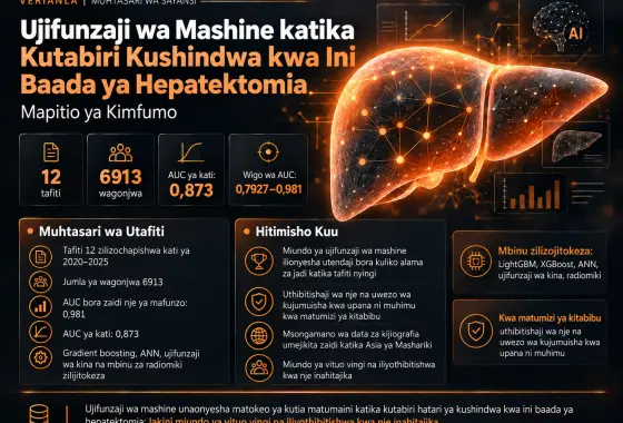 Modeli za Ujifunzaji wa Mashine katika Kutabiri Kushindwa kwa Ini Baada ya Hepatektomia: Mapitio ya Kimfumo