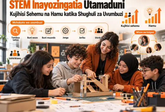 Mtaala wa STEM Unaozingatia Utamaduni na Uwezo wa Kujihusisha Hubadilishaje Mitazamo ya Wanafunzi wa Shule ya Kati kuhusu Kujihisi Sehemu na Hamu katika Shughuli za Uvumbuzi?
