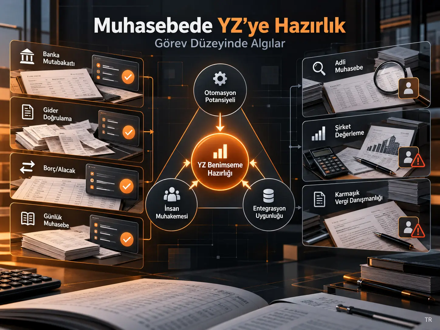 Muhasebe Profesyonellerinde Görev Düzeyinde Yapay Zekâya Hazırlık: Otomasyon, İnsan Muhakemesi ve İş Akışı Uyumu