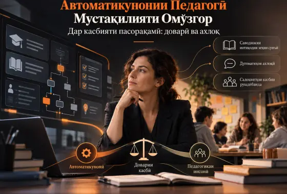 Мустақилияти Омӯзгор ва Доварии Касбӣ дар Муқобили Автоматикунонии Педагогӣ: Баррасии Систематикӣ оид ба Касбияти Пасорақамӣ