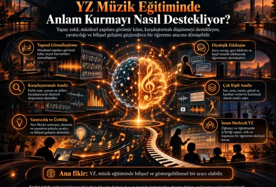 Müzik Eğitimi Ekolojisinde Yapay Zekâ: Anlama, Anlam Kurma, Yaratıcı ve Bilişsel Gelişim İçin Bir Etmen Olarak YZ
