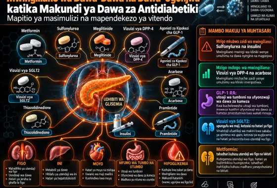 Mwingiliano wa Dawa–Dawa na Dawa–Ugonjwa katika Makundi ya Dawa za Kisukari: Mapitio ya Kisimulizi na Mapendekezo ya Kivitendo