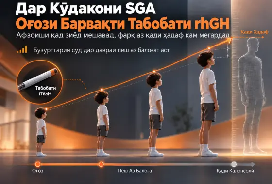 Оғози Барвақти Табобати rhGH дар Кӯдакони Нисбат ба Синни Гестатсионӣ Хурд Таваллудшуда Афзоиши Қадро Зиёд ва Фарқро то Қади Ҳадаф Кам Мекунад: Таҳқиқоти Бисёрмарказии Ретроспективӣ