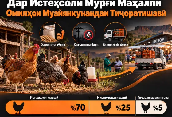 Омилҳои Муайянкунандаи Тиҷоратишавии Истеҳсоли Мурғи Маҳаллӣ дар Африқои Ҷанубӣ: Натиҷаҳои Нави Пас аз COVID-19