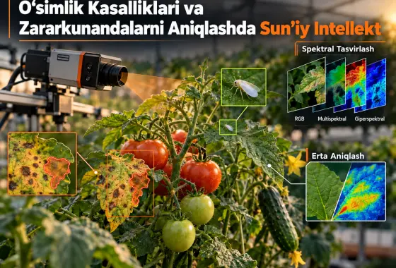 Oʻsimlik Kasalliklari va Zararkunandalarni Aniqlashda Sunʼiy Intellekt Usullari: Sharh