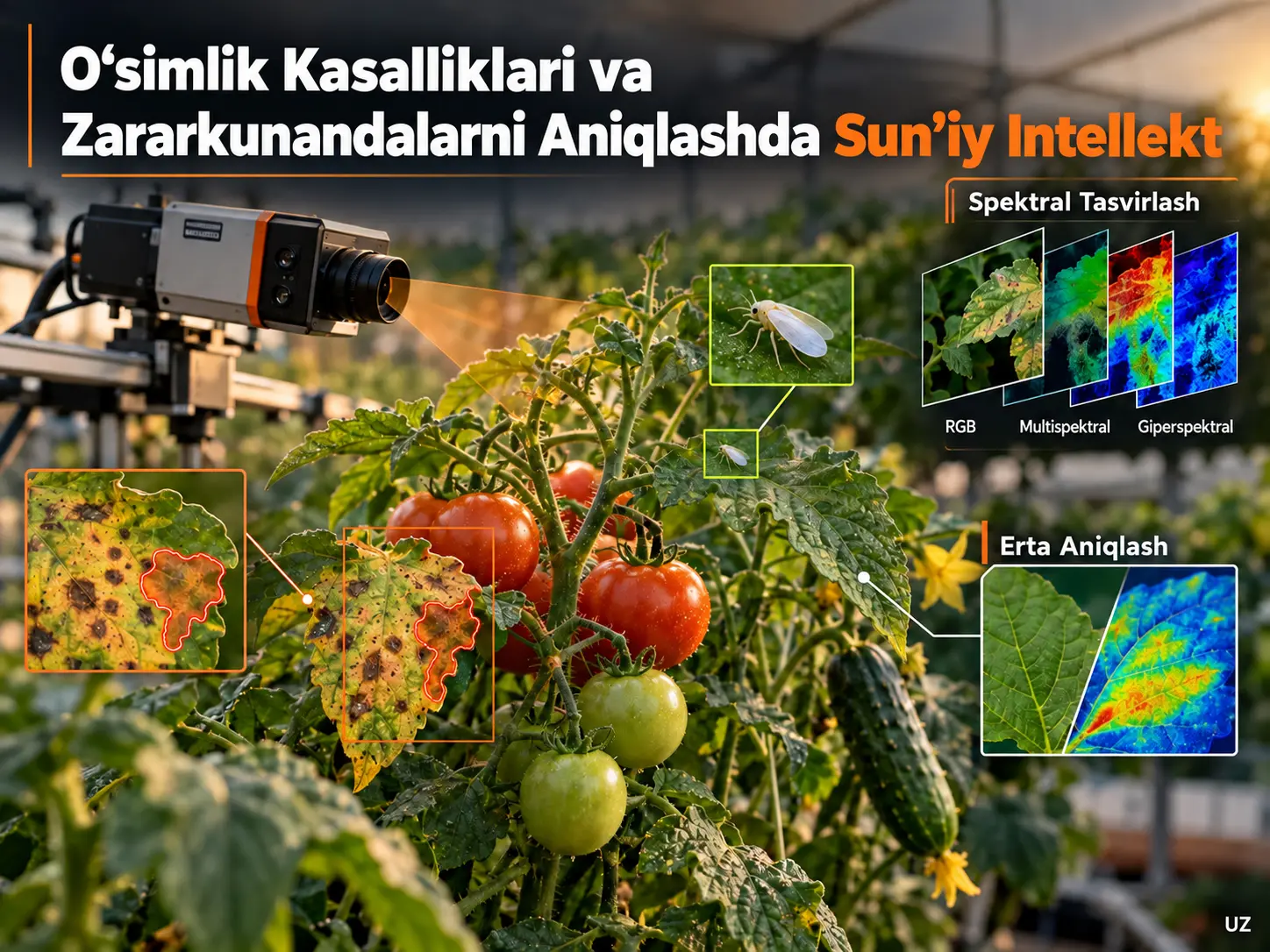 Oʻsimlik Kasalliklari va Zararkunandalarni Aniqlashda Sunʼiy Intellekt Usullari: Sharh