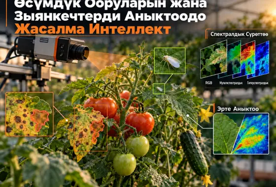 Өсүмдүк Ооруларын жана Зыянкечтерди Аныктоодо Жасалма Интеллект Ыкмалары: Сереп