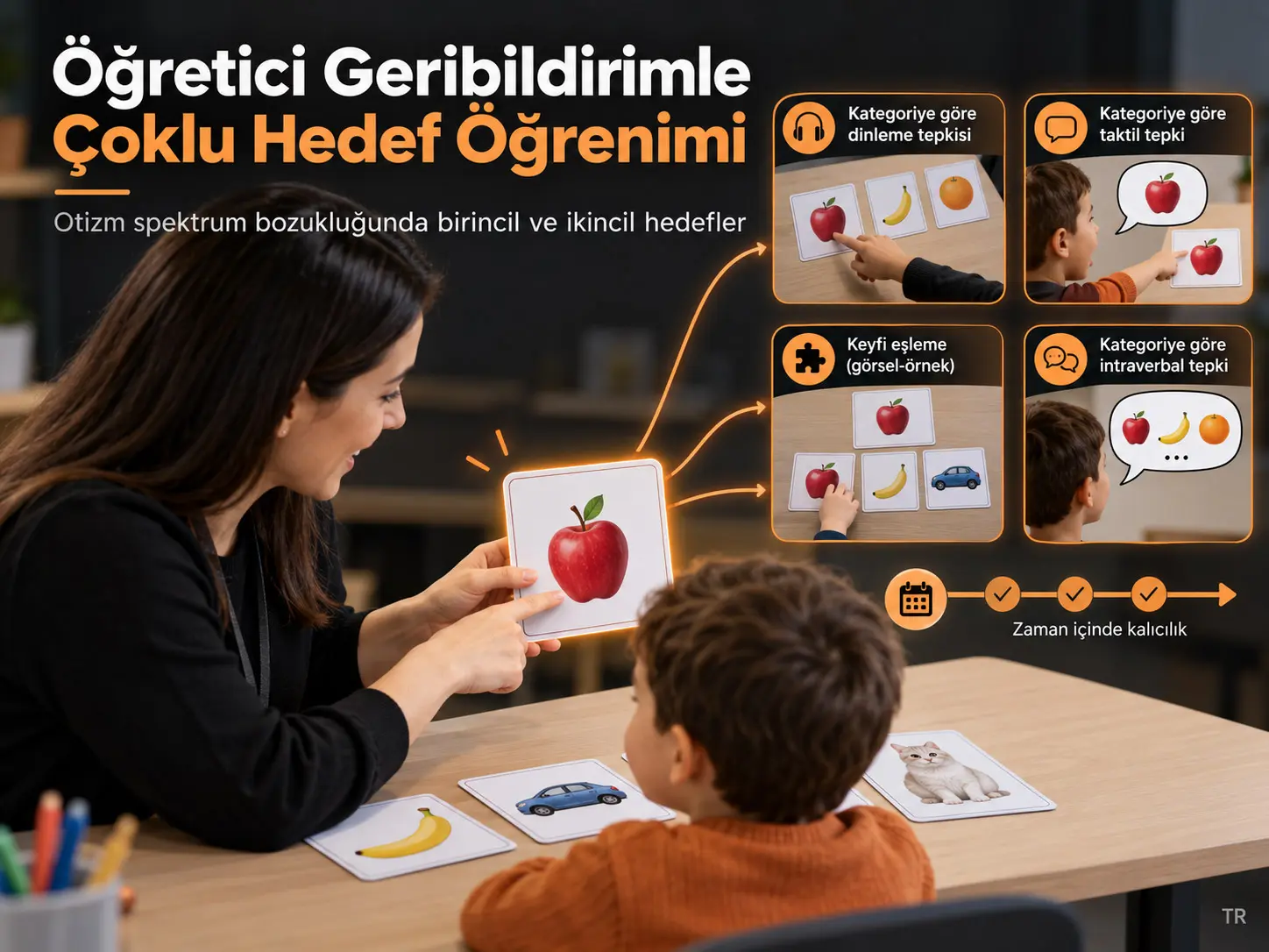 Otizm Spektrum Bozukluğu Olan Çocuklarda Öğretici Geribildirimin Birden Çok Öğrenme Hedefinin Kazanımına Etkisi