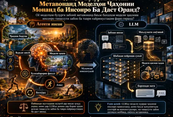 Оё Моделҳои Бузурги Забонӣ Метавонанд Моделҳои Ҷаҳонии Монанд ба Инсонро Ба Даст Оранд?