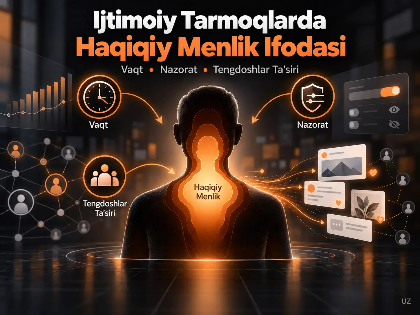 O‘zimni Oshkor Qilaman, Demak Mavjudman: Ijtimoiy Tarmoq Saytlarida Vaqt, Nazorat va Haqiqiy Menlik Ifodasi