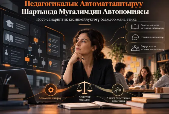 Педагогикалык Автоматташтыруунун Шартында Мугалимдин Автономиясы жана Кесиптик Баамдоосу: Пост-Санариптик Кесипкөйлүк Жөнүндө Системалуу Сереп