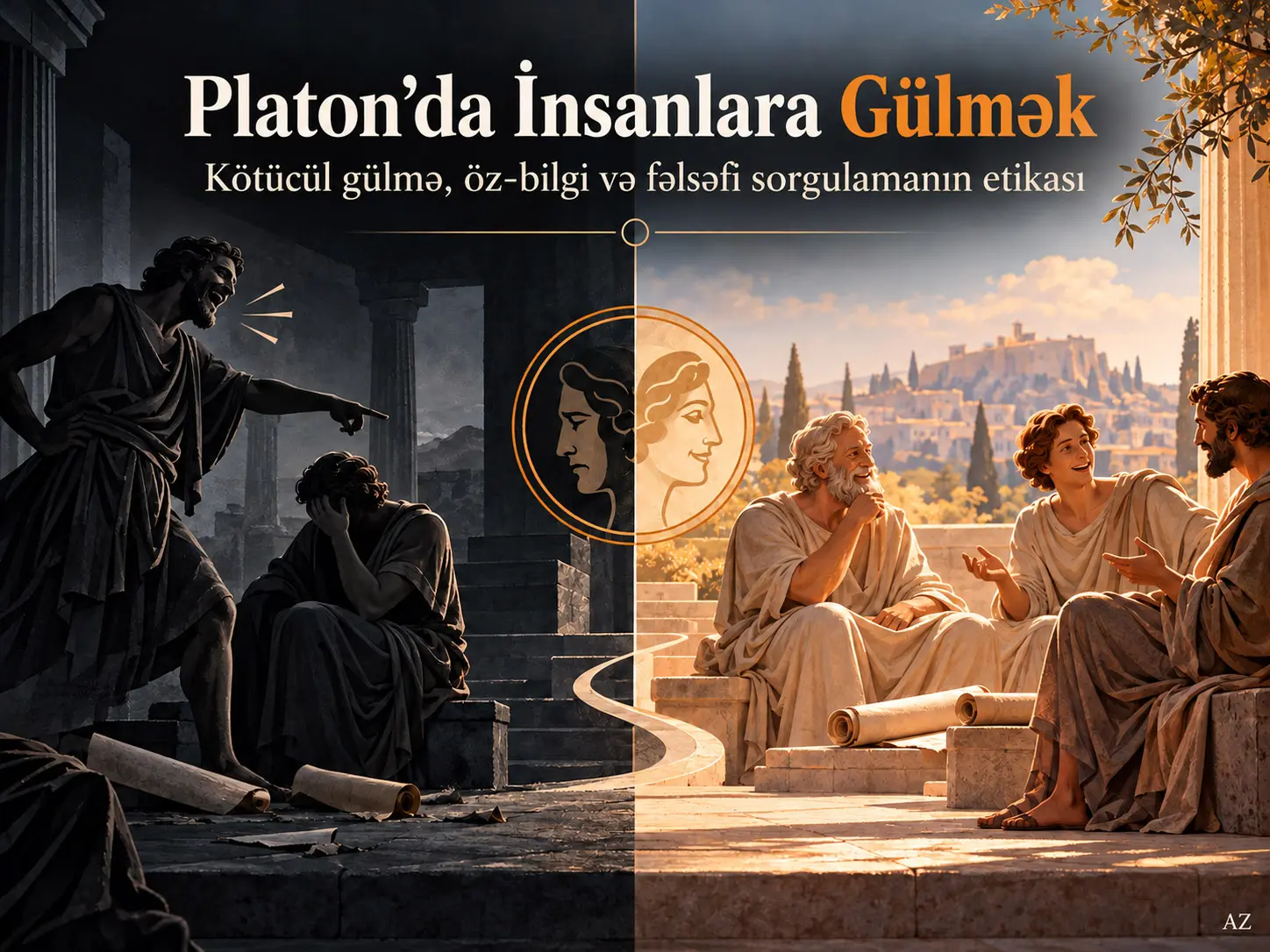 Platonda İnsanlara Gülmək: Bədniyyətli Gülüş, Özünüdərk və Fəlsəfi Sorğulamanın Etikası