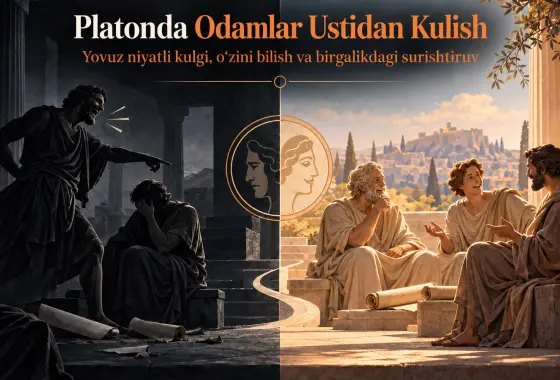 Platonda Odamlar Ustidan Kulish: Yovuz Niyatli Kulgi, O‘zini Bilish va Falsafiy Surishtiruv Etikasi