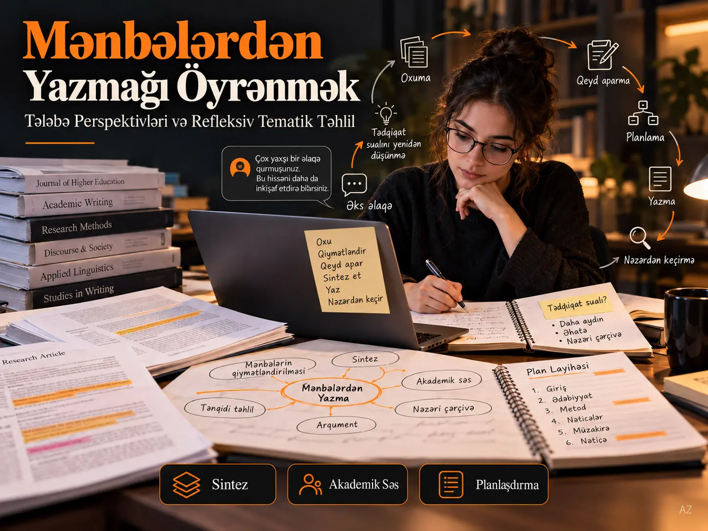 Pre-sessional Proqramlarda Mənbələrdən Yazmanı Tələbə Perspektivlərindən Anlamaq: Refleksiv Tematik Təhlil