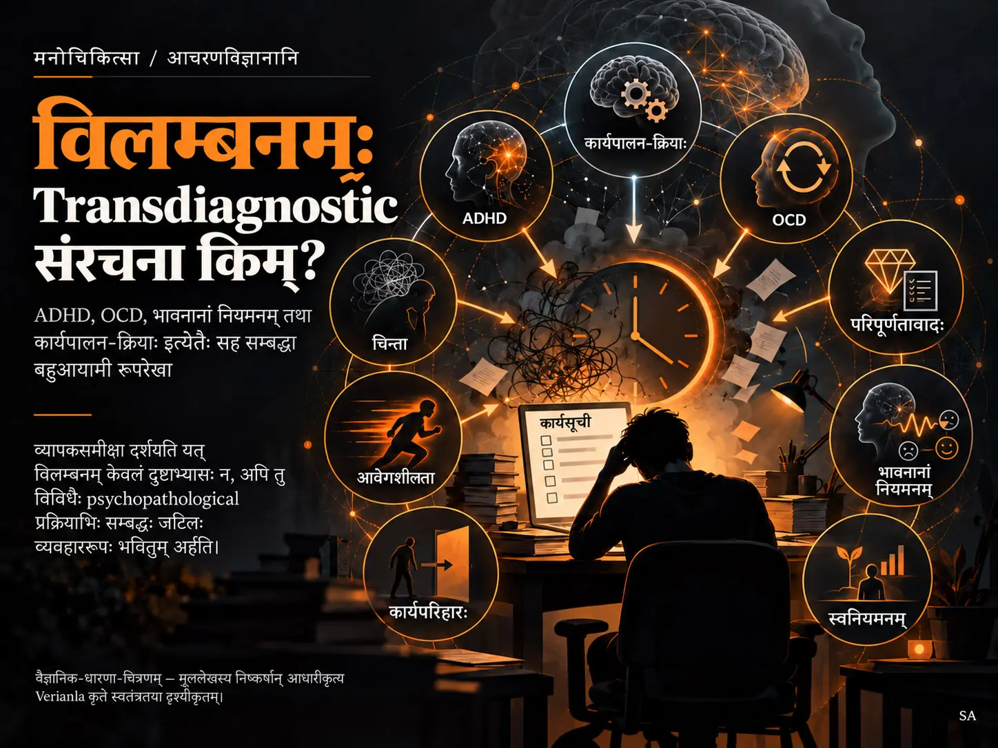Procrastination इति Transdiagnostic Construct: Psychopathological तथा संकल्पनात्मक Scoping Review
