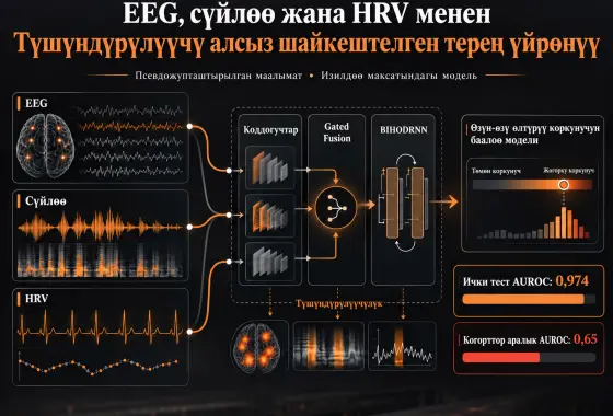 Псевдожупташтырылган EEG, сүйлөө жана HRV маалыматтары менен өзүн-өзү өлтүрүү коркунучун баалоо үчүн түшүндүрүлүүчү алсыз шайкештелген терең үйрөнүү