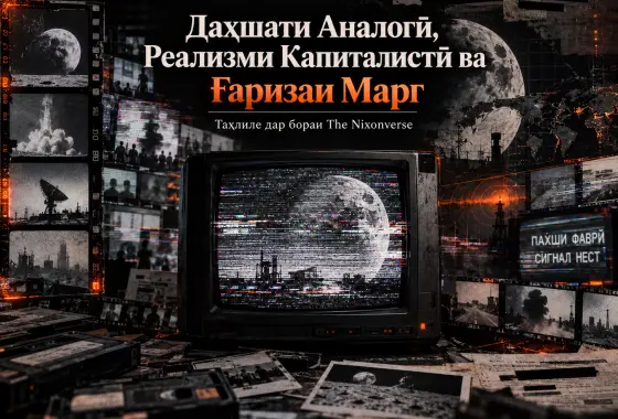 Реализми Капиталистӣ ва Ғаризаи Марг дар Даҳшати Аналогӣ ва “The Nixonverse”