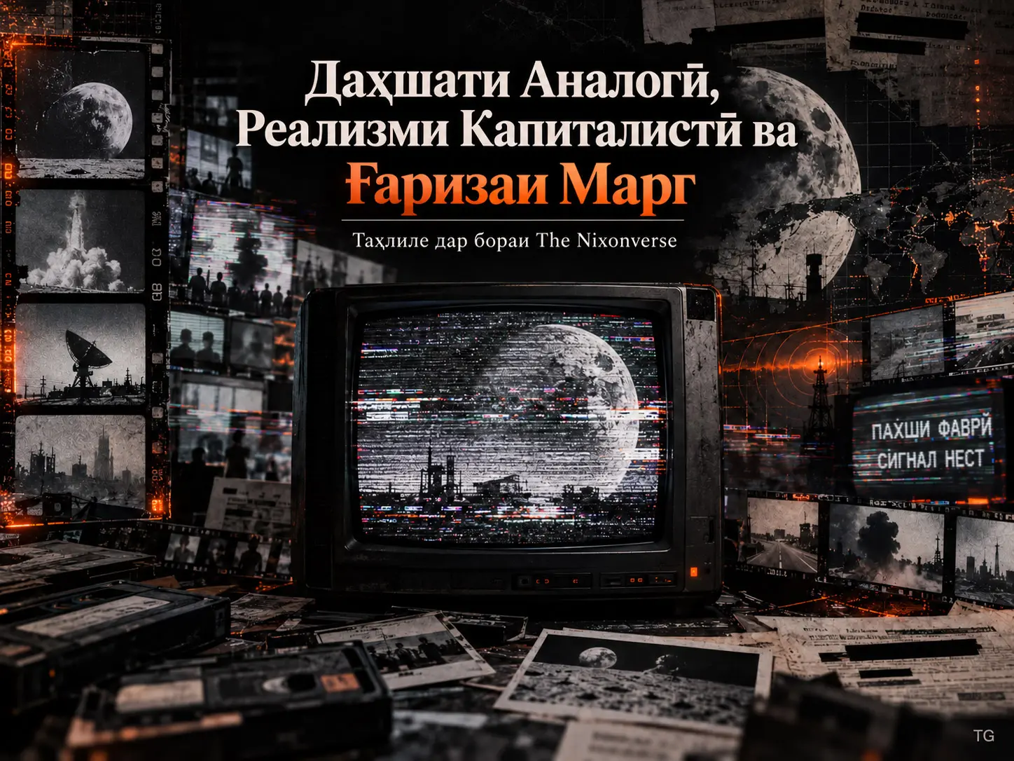 Реализми Капиталистӣ ва Ғаризаи Марг дар Даҳшати Аналогӣ ва “The Nixonverse”