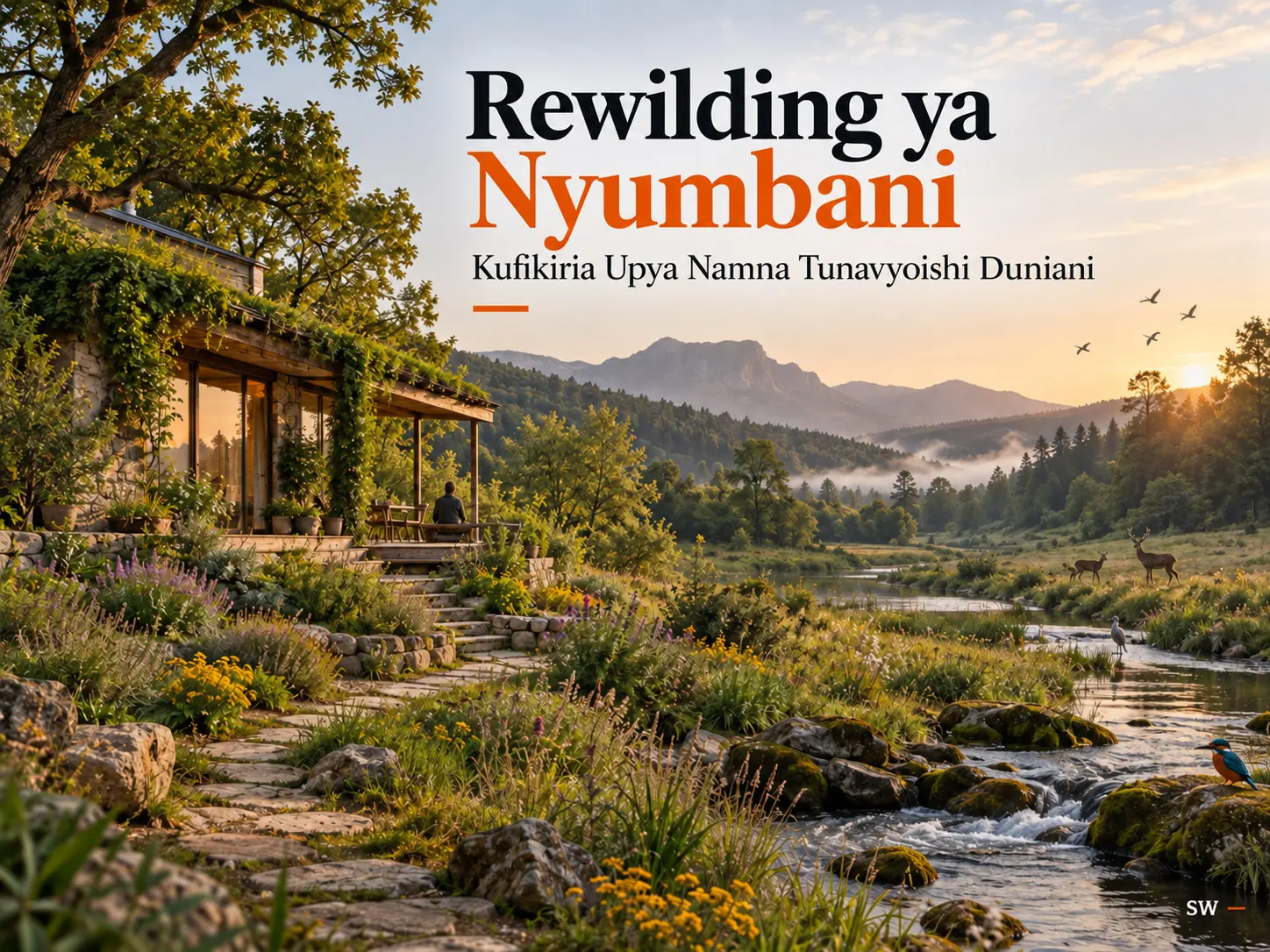 Rewilding ya Nyumbani: Kufikiria Upya Namna Tunavyoishi Duniani
