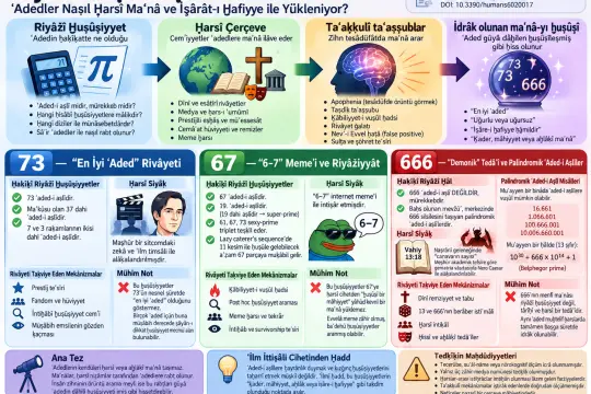 Riyâżî Bâṭıl İʿtiḳādlar: ʿAdedler Naṣıl Ḥarsî Maʿnâlar ve İşârât-ı Ḫafiyye ile Yükleniyor?
