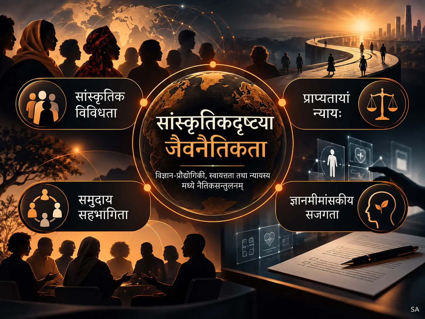 सांस्कृतिकदृष्ट्या जैवनैतिकतायां मुख्यविचाराः