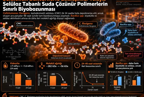 Selülolitik Bakterilerle Etkileşimler Yoluyla Selüloz Tabanlı Suda Çözünür Polimerlerin Sınırlı Biyobozunması