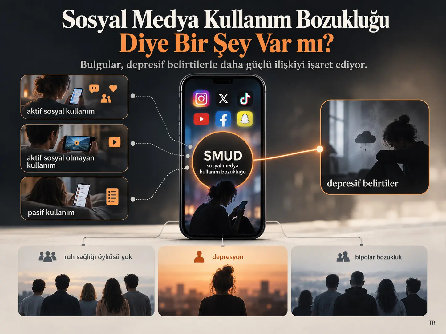 Sosyal Medya Kullanım Bozukluğu Ayrı Bir Klinik Durum mu? Depresyon ve Bipolar Bozukluk Grupları Üzerinden Kesitsel Bir İnceleme