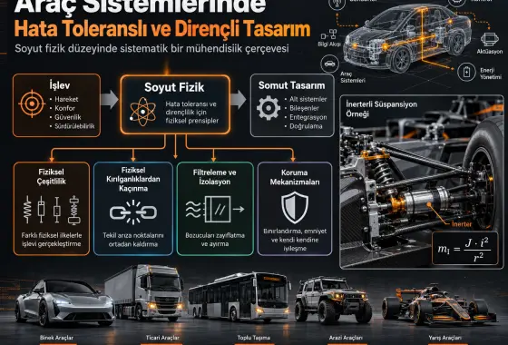 Soyut Fizik Düzeyinde Araç Sistemlerinin Hata Toleranslı ve Dirençli Tasarımı