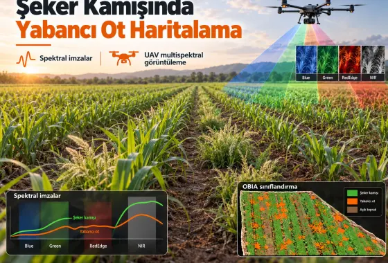 Spektroskopik Veriler ve Multispektral Görüntülerden Türetilen Spektral İmzalarla Şeker Kamışı Yabancı Otlarının Haritalanması