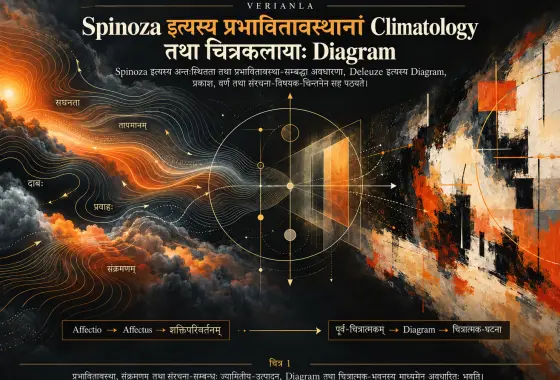 Spinoza इत्यस्य “प्रभावितावस्थानां Climatology” तथा चित्रकलायाः Diagram