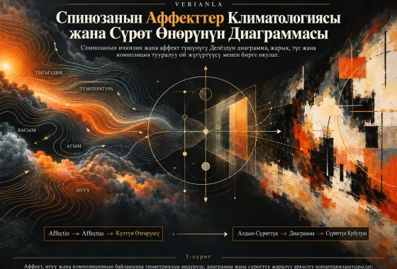 Спинозанын Аффекттер Климатологиясы жана Сүрөт Өнөрүнүн Диаграммасы