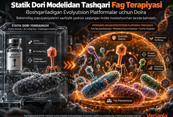 Statik Dori Modelidan Tashqari Fag Terapiyasi: Boshqariladigan Evolyutsion Platformalar uchun Doira