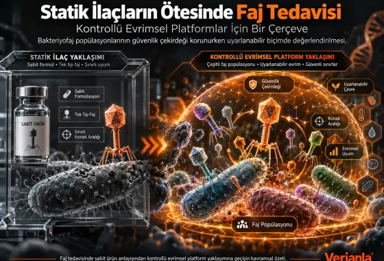 Statik İlaç Modelinin Ötesinde Faj Tedavisi: Kontrollü Evrimsel Platformlar İçin Bir Çerçeve