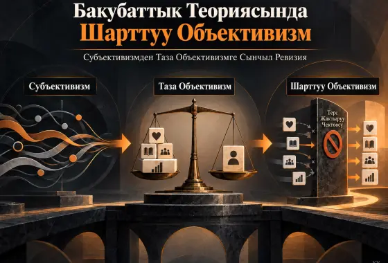 Субъективизмден Таза Объективизмге жана Шарттуу Объективизмге
