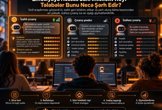 Süni İntellekt Dəstəkli Öyrənmədə Emosiyaya Həssas Rəyi Tələbələr Necə Şərh Edir? Bir Sinif Araşdırmasından Sübutlar